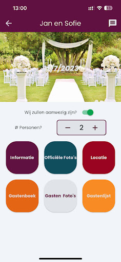Private Wedding Screen 2