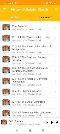 Short History Christian Church Screen 3