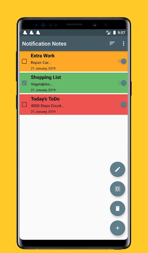 Notification Notes Screen 2