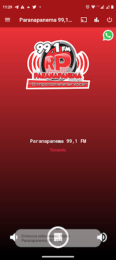 Rádio Paranapanema 99,1 FM Screen 3
