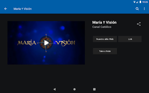 Screenshot of Maria+Vision