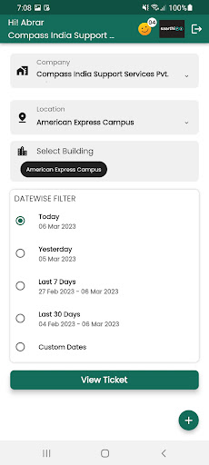 SaarthiFX-Helpdesk Management Screen 2