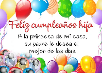 Feliz Cumpleaños Hija, Saludos - Apps on Google Play