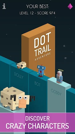 Game screenshot Dot Trail Adventure:Dash on th apk download