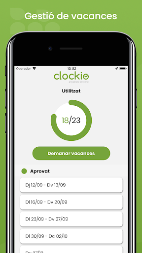 Clockio Screen 2