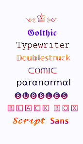 Imágen 6 Fonts - fuentes de letras android