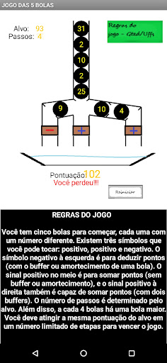 O jogo das 5 bolas Screen 2
