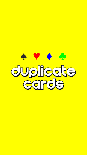 Android application Duplicate Cards screenshort