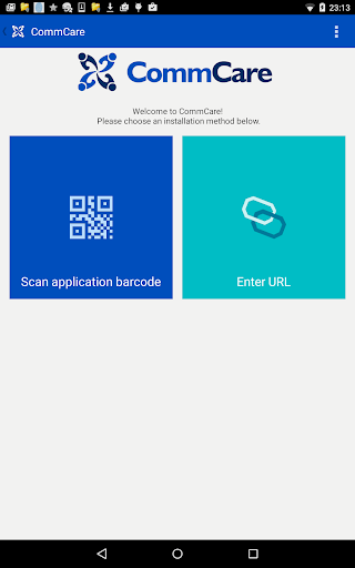 Android application Area Calculator for CommCare screenshort