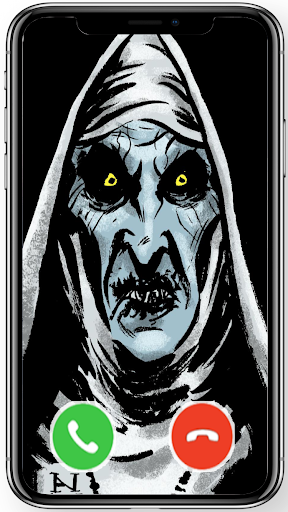Android application Scary NUN Video Call Prank screenshort