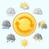 Weather forecast widget icon