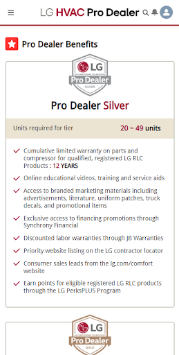 LG HVAC Pro Dealer