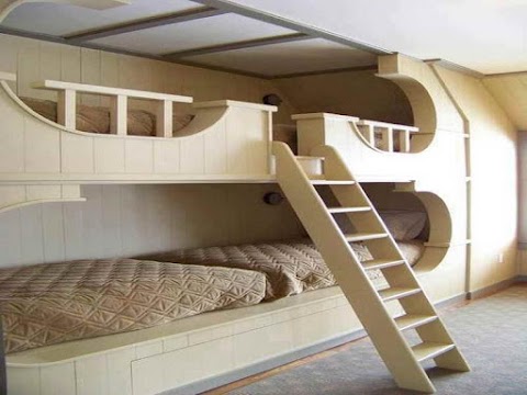 二段ベッドのデザインのアイデア|男の子と女の子のためにのおすすめ画像1