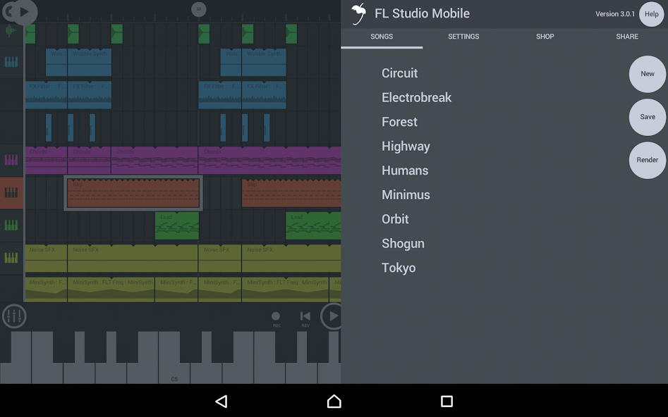FL STUDIO MOBILE v4.4.5 APK + Mod [Unlocked][Premium] for Android