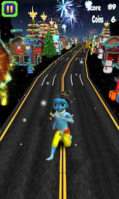 Diwali Fireworks 3D Run - Screenshot 1