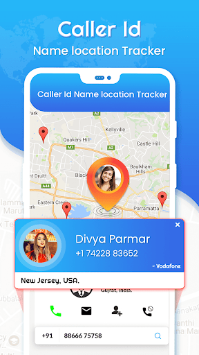 Mobile Number Locator CallerID Screen 2