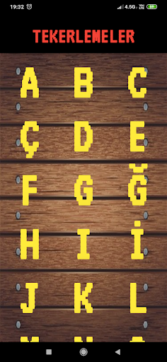 Diksiyon Gelişim Tekerlemeleri