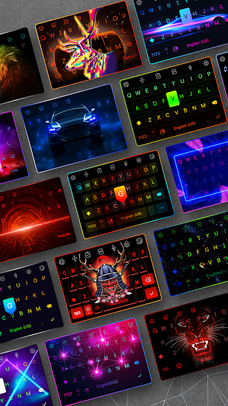 LED Keyboard: Lighting Colors‏ 16.6.1 APK + Mod (Unlimited money) إلى عن على ذكري المظهر