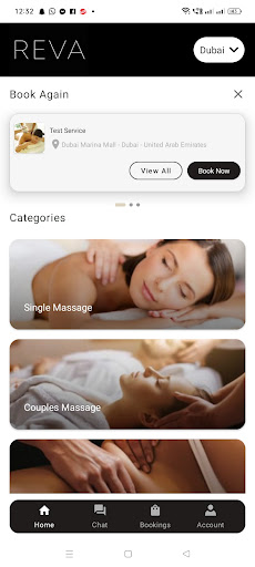 REVA - Home Massage & Spa Screen 2