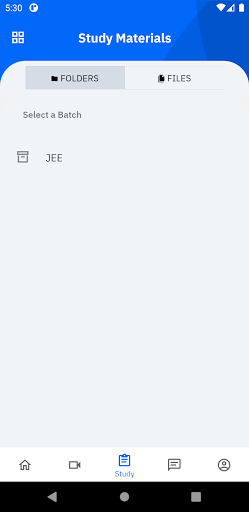 Android application Dnyandeep Foundation Centre - screenshort