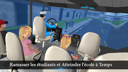 Android application Chauffeur d'autobus scolaire screenshort