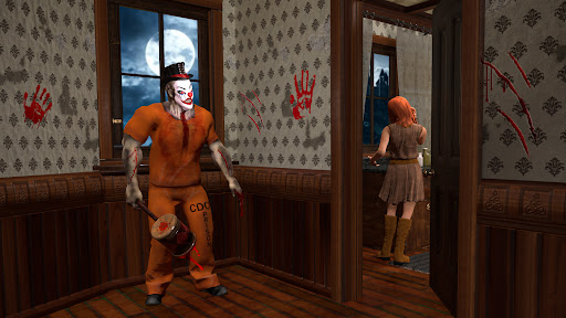 Joker Game: Scary Horror Clown Screen 3