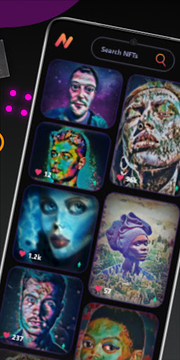Nftoss - Create, buy, sell NFT Screen 3