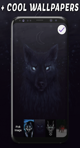 Wolf Passcode Lock Screen Screen 3