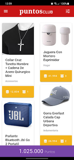 One Store Puntos Screen 3