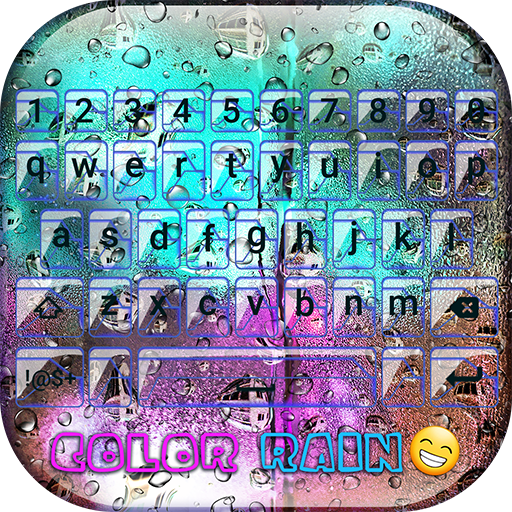 Color Rain Emoji Keyboards 4.0 Icon