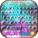Color Rain Emoji Keyboards Apk