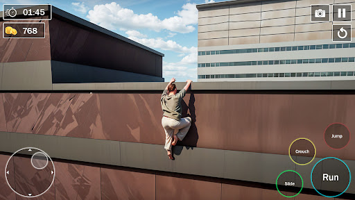 Going Up Parkour Rush Rooftop