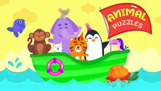 Animal Puzzle for kids - Preschool Learning Games  screenshots 1