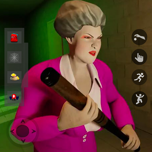 Scary Evil Teacher Sim 3D logo