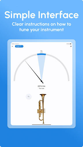 Screenshot of Trumpet Tuner - LikeTones