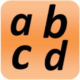 Italian alphabet for university students icon