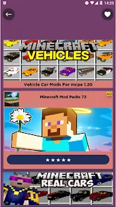 Vehicle Car Mods For Minecraft