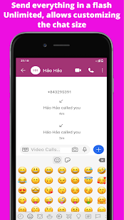 messaging and video call Screenshot
