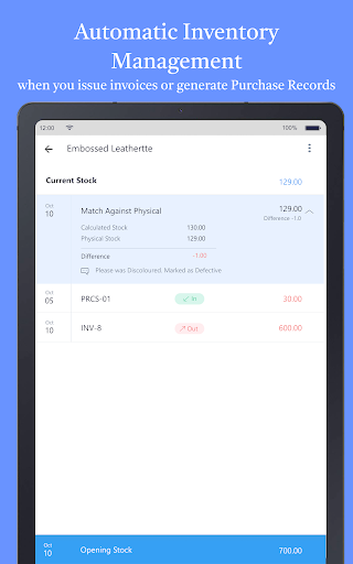 Screenshot of Accounting Bookkeeping