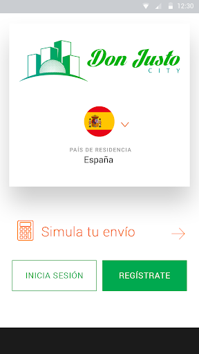 Android application Don Justo City screenshort