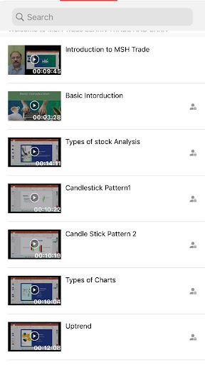 Android application Msh screenshort