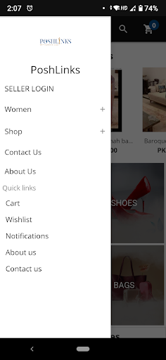 PoshLinks Screen 2