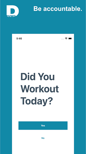 Android application DUWO Fit screenshort
