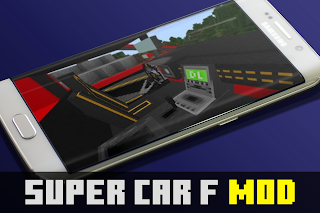 Super car f mod for mcpe - Screenshot 2