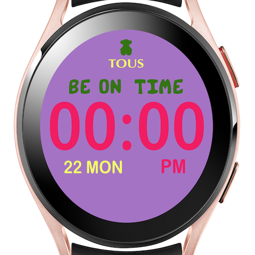Google Play TOUS Be on time lilac