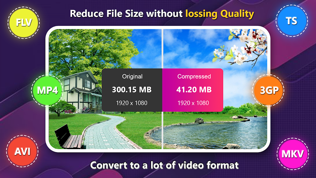 Compress Video - Video Resizer 2.6.8 APK + Mod (Unlocked / Premium) for Android