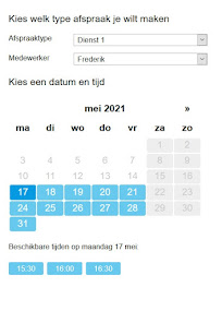 OnlineAfspraken.nl 1.1 APK + Mod (Unlimited money) إلى عن على ذكري المظهر