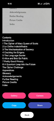 UCR reader Screen 2