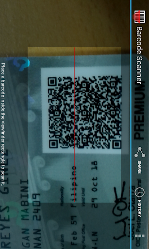 POSTAL ID Verification App Screen 2