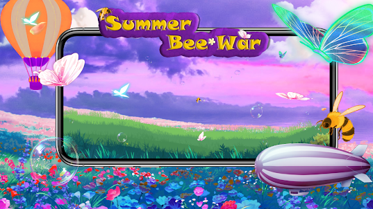 Summer Bee Wars - Fun game